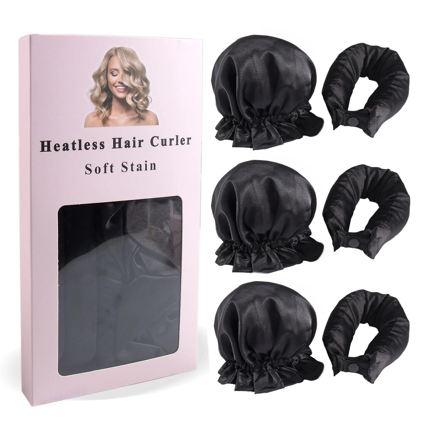 Satin Heatless Curling Set (SB23)