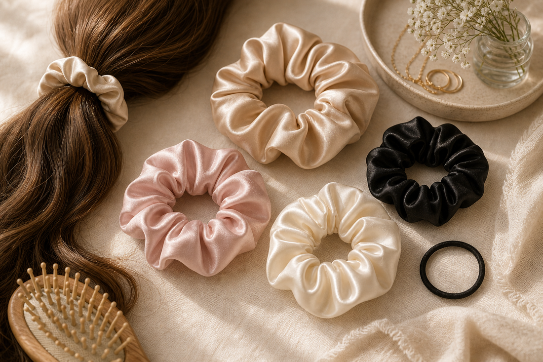 Are Mulberry Silk Scrunchies Better Than Regular Hair Ties for Reducing Creases?