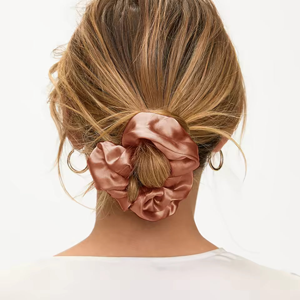 Mulberry Silk Scrunchie