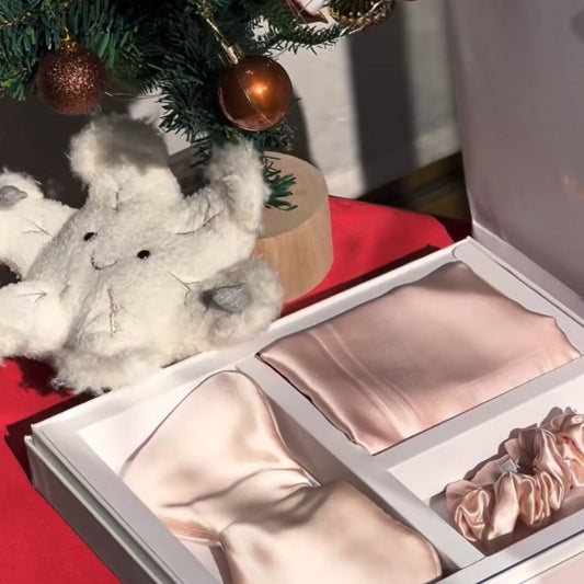 Luxury Mulberry Silk Gift Set – 3-Piece, 19 Momme (SB65)