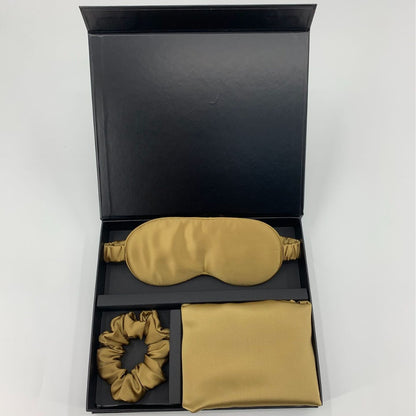 Luxury Mulberry Silk Gift Set – 3 or 4 Pieces, 19 Momme (SB67)