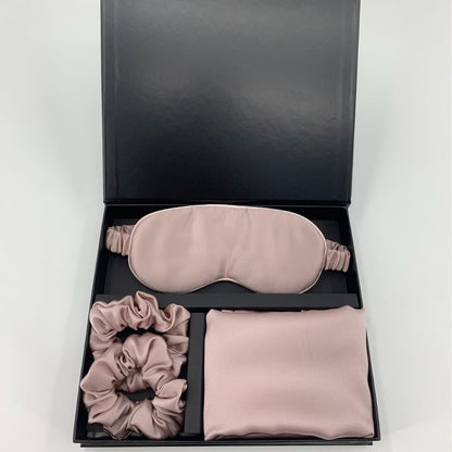 Luxury Mulberry Silk Gift Set – 3 or 4 Pieces, 19 Momme (SB67)