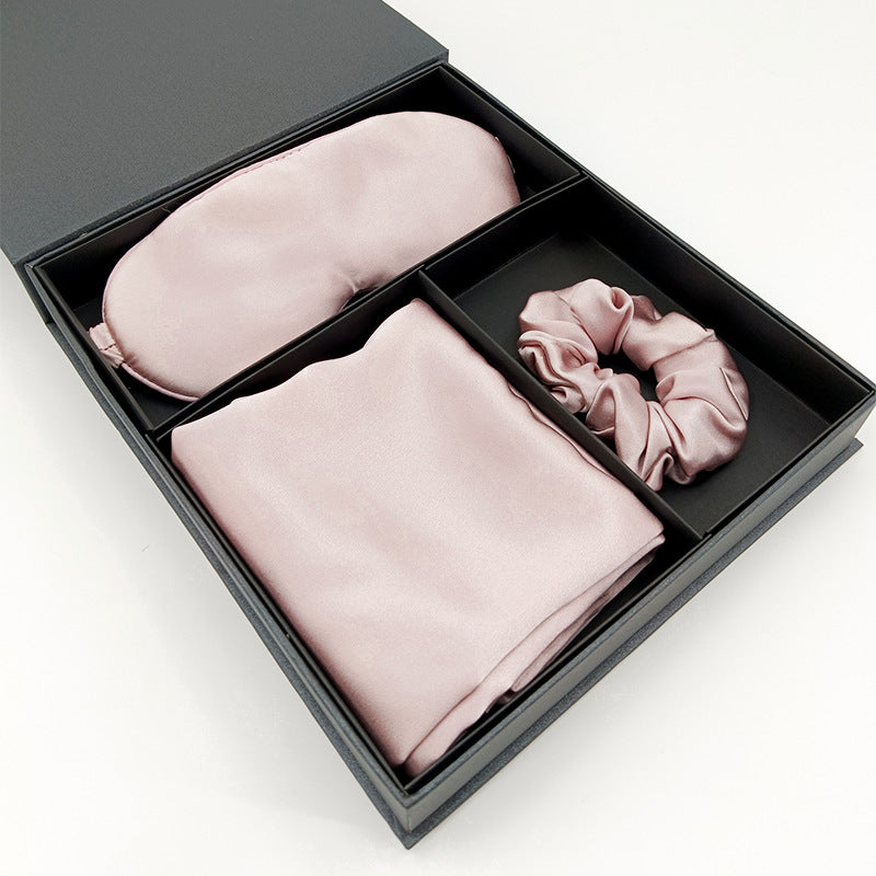 Luxury Mulberry Silk Gift Set – 3 or 4 Pieces, 19 Momme (SB67)