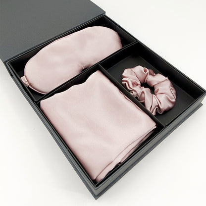 Luxury Mulberry Silk Gift Set – 3 or 4 Pieces, 19 Momme (SB67)
