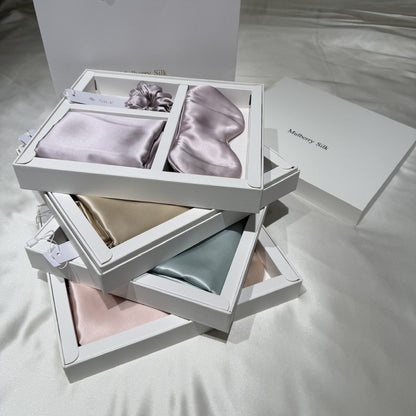 Luxury Mulberry Silk Gift Set – 3-Piece, 19 Momme (SB65)