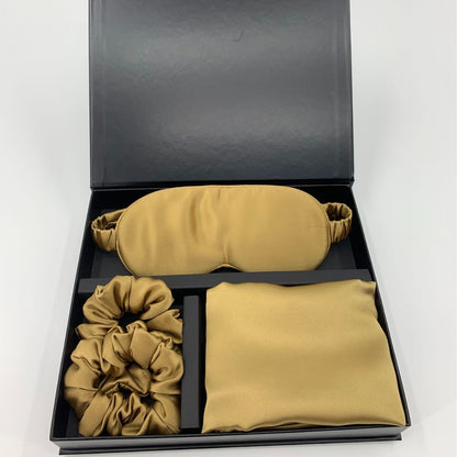 Luxury Mulberry Silk Gift Set – 3 or 4 Pieces, 19 Momme (SB67)