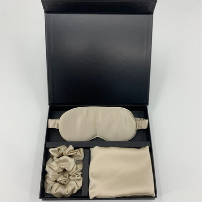 Luxury Mulberry Silk Gift Set – 3 or 4 Pieces, 19 Momme (SB67)