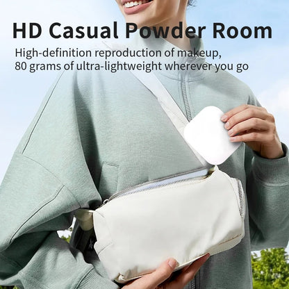 Small Pocket LED Travel Makeup Mirror, 3 lighting model with 10X Magnification