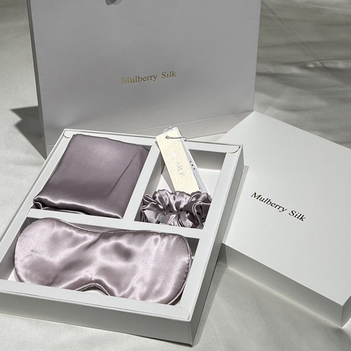Luxury Mulberry Silk Gift Set – 3-Piece, 19 Momme (SB65)