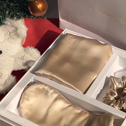 Luxury Mulberry Silk Gift Set – 3-Piece, 19 Momme (SB65)