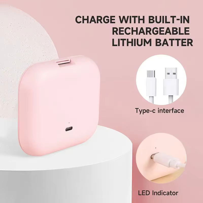 Small Pocket LED Travel Makeup Mirror, 3 lighting model with 10X Magnification
