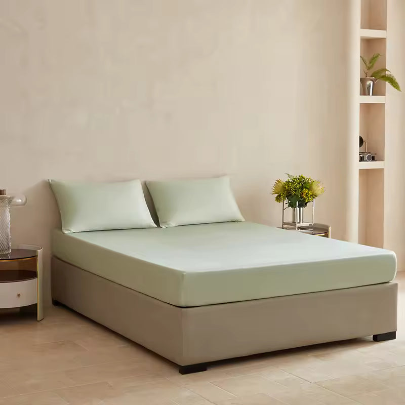 23 Momme Mulberry Silk Fitted Sheet – 30cm Deep Mattress Cover (SB60)