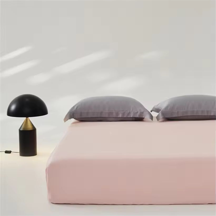 3-Piece Mulberry Silk Fitted Sheet Set with 2 Pillowcases (SB49)
