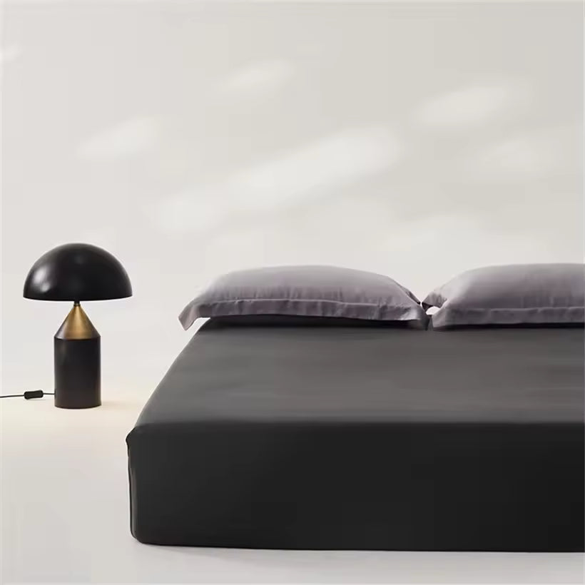 3-Piece Mulberry Silk Fitted Sheet Set with 2 Pillowcases (SB49)