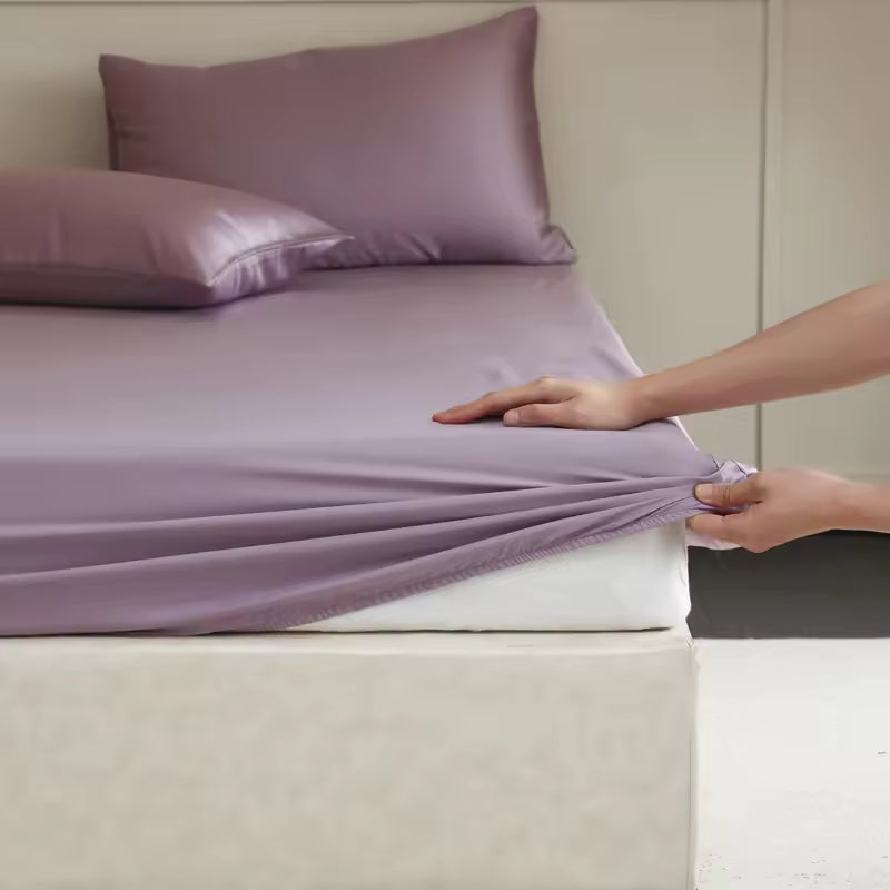 23 Momme Mulberry Silk Fitted Sheet – 30cm Deep Mattress Cover (SB60)