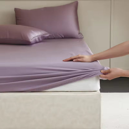 23 Momme Mulberry Silk Fitted Sheet – 30cm Deep Mattress Cover (SB60)