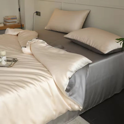2-Piece 23 Momme Mulberry Silk Pillowcase Set – Envelope Closure (SB61)