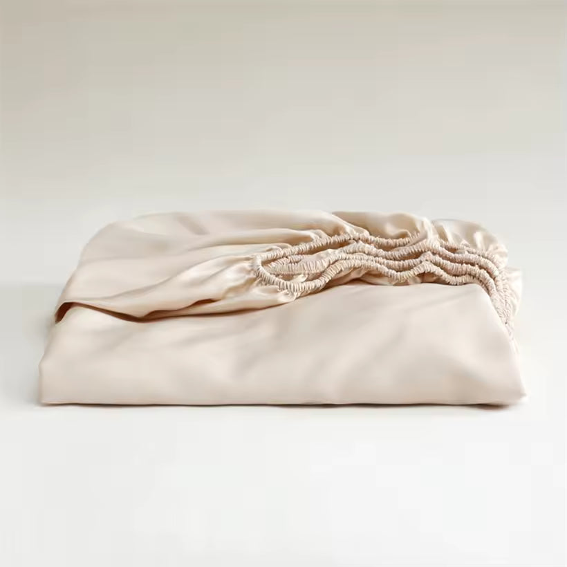 23 Momme Mulberry Silk Fitted Sheet – 30cm Deep Pocket (SB52)