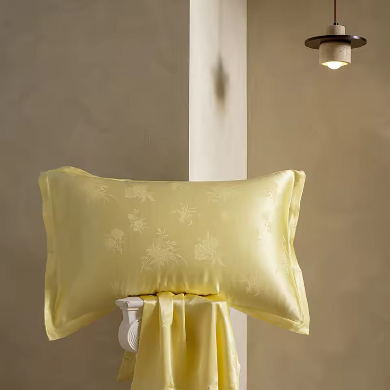 22 Momme Printed Mulberry Silk Pillowcase – 48 × 74cm (SB54)