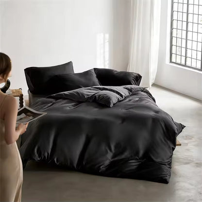 22 Momme Mulberry Silk Bedding Set – Duvet Cover & Pillowcases (SB58)