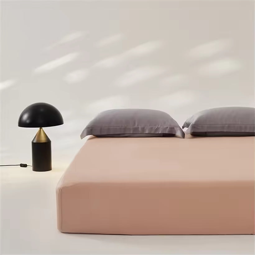 3-Piece Mulberry Silk Fitted Sheet Set with 2 Pillowcases (SB49)