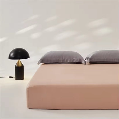 3-Piece Mulberry Silk Fitted Sheet Set with 2 Pillowcases (SB49)