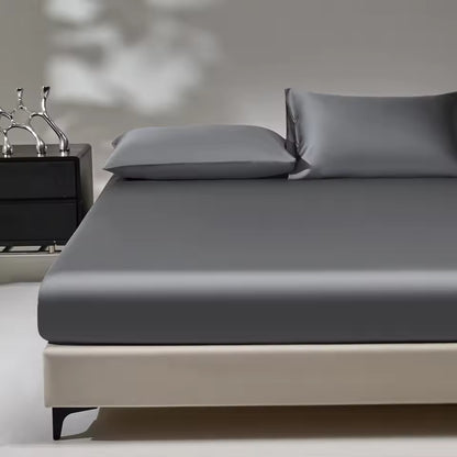 19 Momme Mulberry Silk Fitted Sheet – 25/35cm Deep Pocket (SB46)