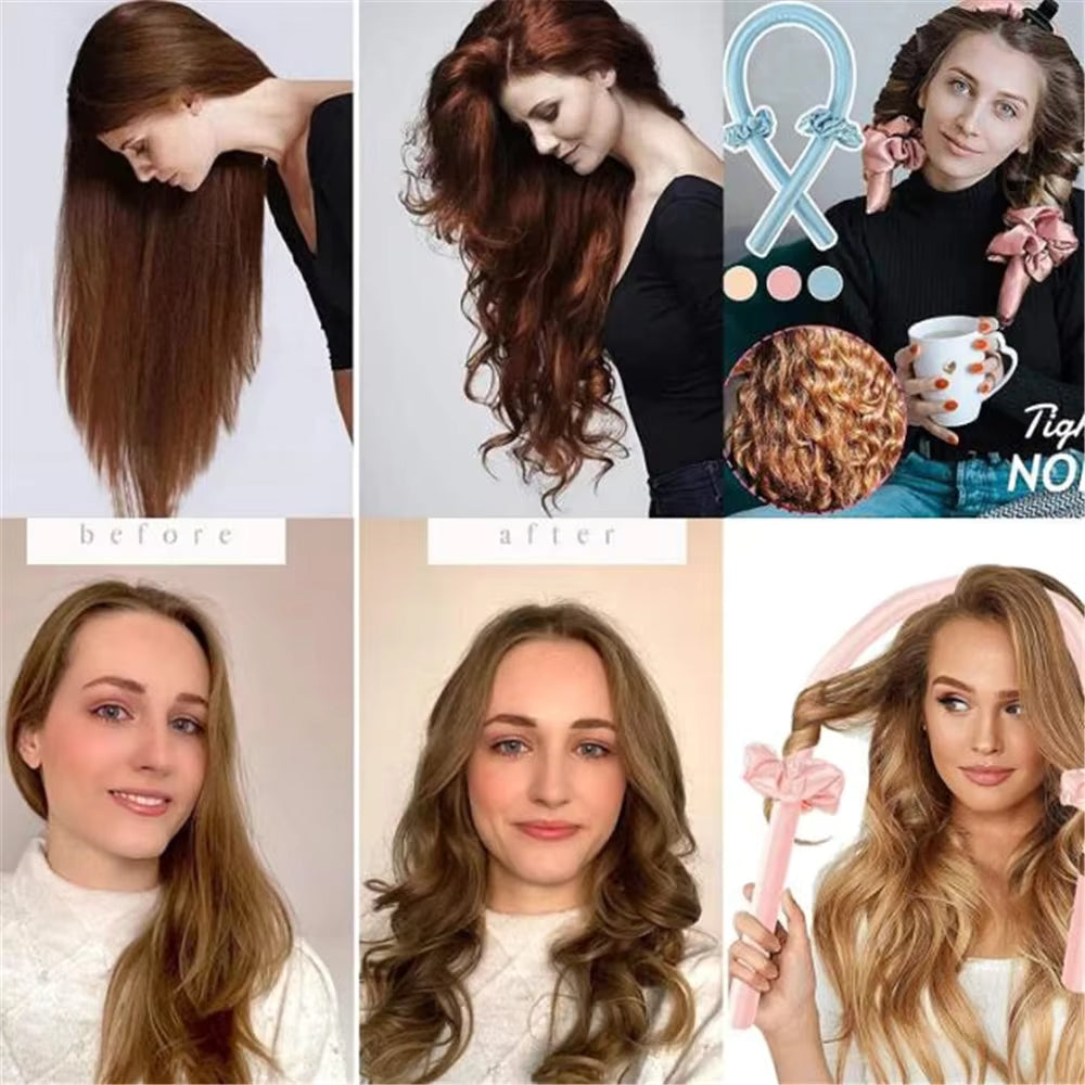 Silk Heatless Curling Headband (SB22) – size and dimensions guide