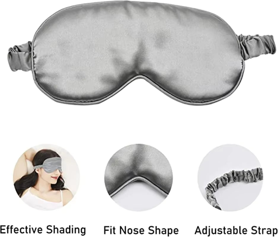 Soft Satin Travel Sleep Mask (SB08)