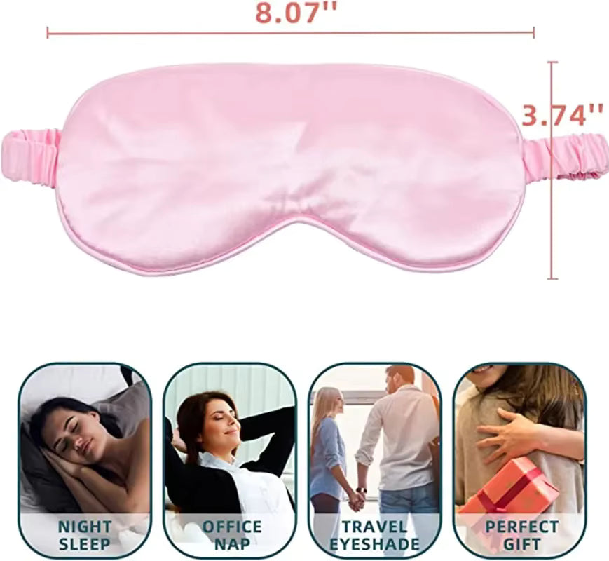 Soft Satin Travel Sleep Mask (SB08)