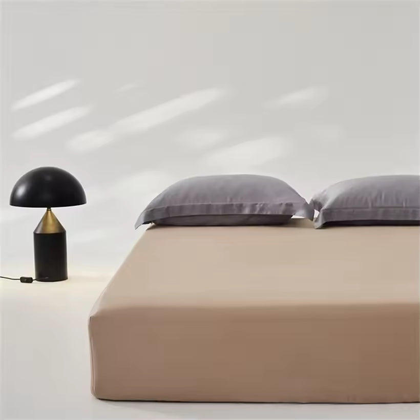 3-Piece Mulberry Silk Fitted Sheet Set with 2 Pillowcases (SB49)