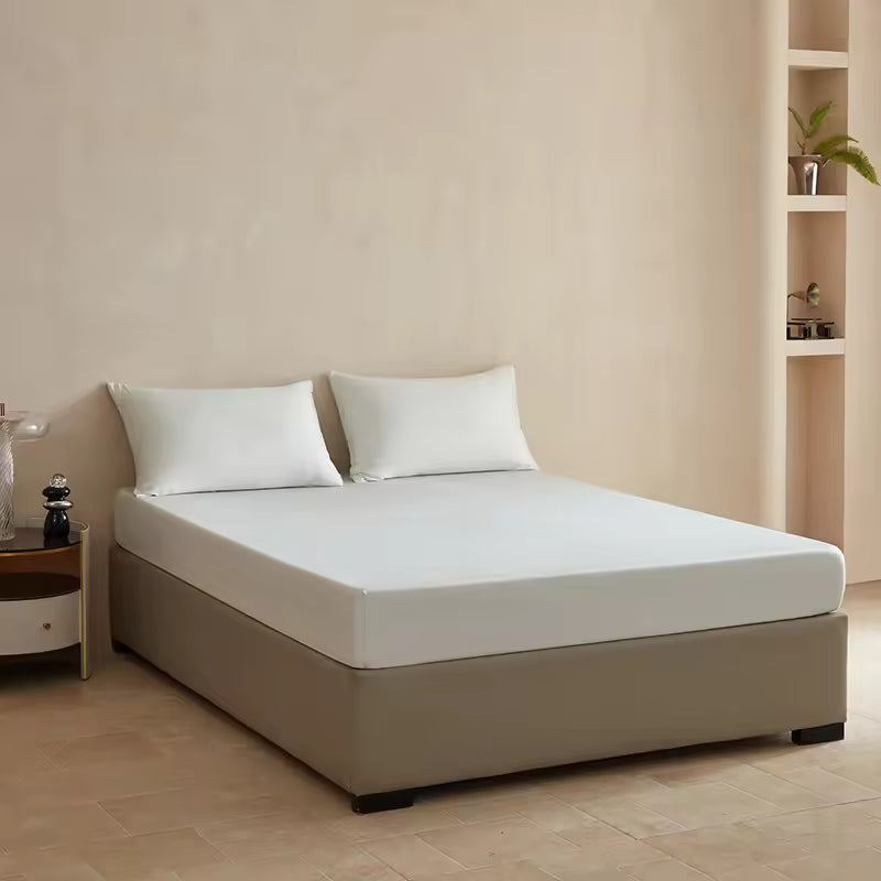 23 Momme Mulberry Silk Fitted Sheet – 30cm Deep Mattress Cover (SB60)