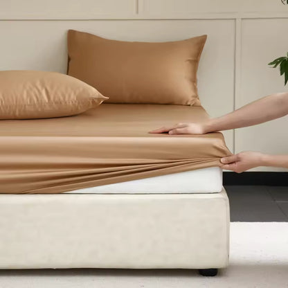 23 Momme Mulberry Silk Fitted Sheet – 30cm Deep Mattress Cover (SB60)