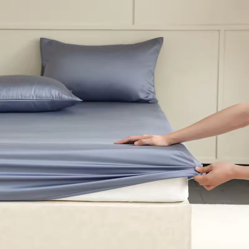 23 Momme Mulberry Silk Fitted Sheet – 30cm Deep Mattress Cover (SB60)