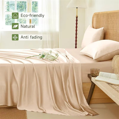 OEKO-TEX 100% Mulberry Silk Bed Sheet Set (SB45)