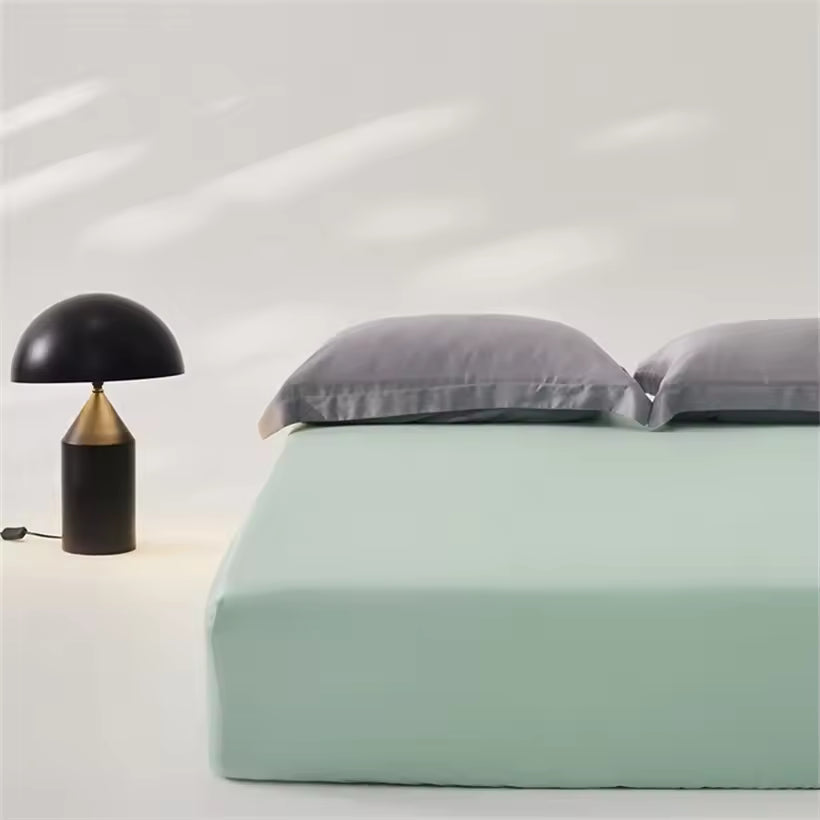 3-Piece Mulberry Silk Fitted Sheet Set with 2 Pillowcases (SB49)