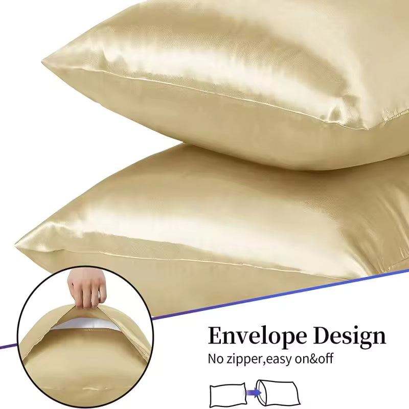 25 Momme Mulberry Silk Pillowcase – Envelope Closure (SB57)