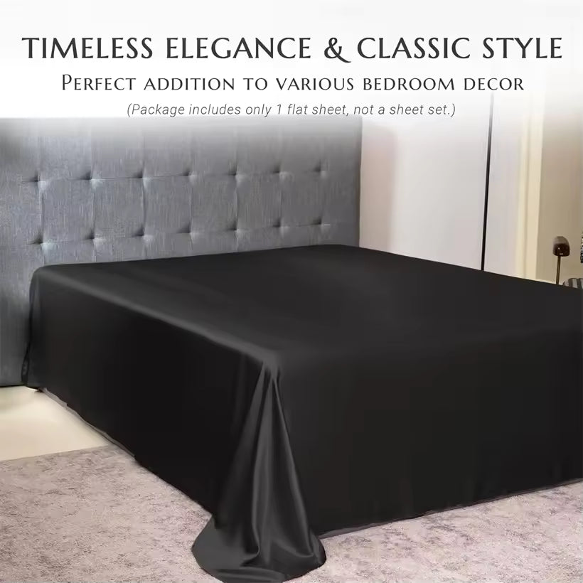 500 TC Mulberry Silk Flat Sheet – Solid Colour Top Sheet (SB51)