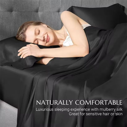 500 TC Mulberry Silk Flat Sheet – Solid Colour Top Sheet (SB51)