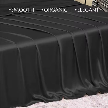 500 TC Mulberry Silk Flat Sheet – Solid Colour Top Sheet (SB51)