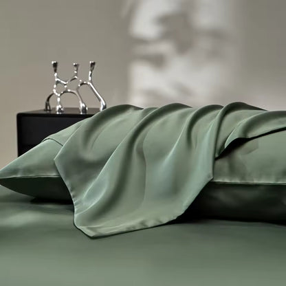 6A Mulberry Silk Bedding Set – Duvet Cover, Sheet & Pillowcases (SB47)