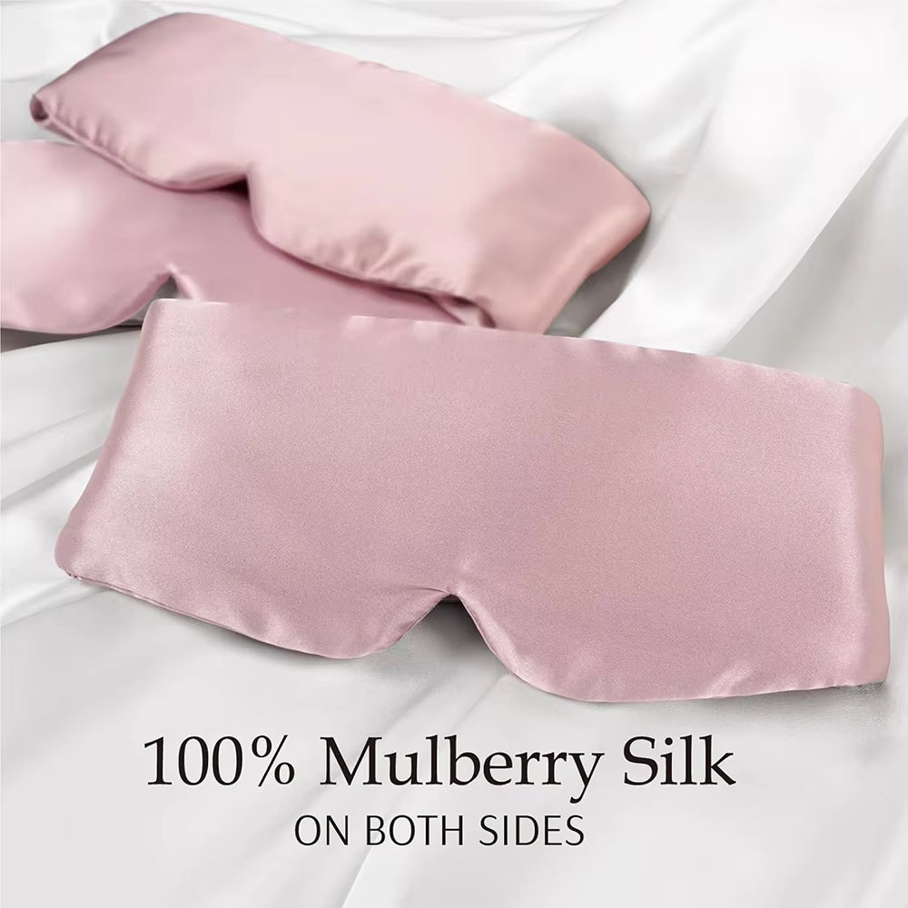 100% Mulberry Silk Contoured Sleep Mask (SB31)