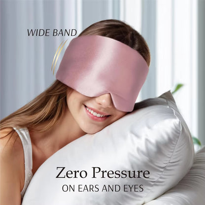 100% Mulberry Silk Contoured Sleep Mask (SB31)