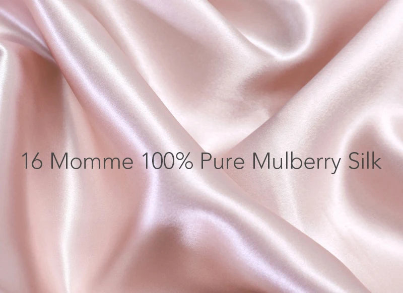 100% Mulberry Silk Long Sleep Bonnet – Adjustable Tie Band for Braids, Curls & Dreadlocks (SB20)