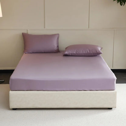 100% Mulberry Silk Fitted Sheet with Elasticated Corners (SB13)