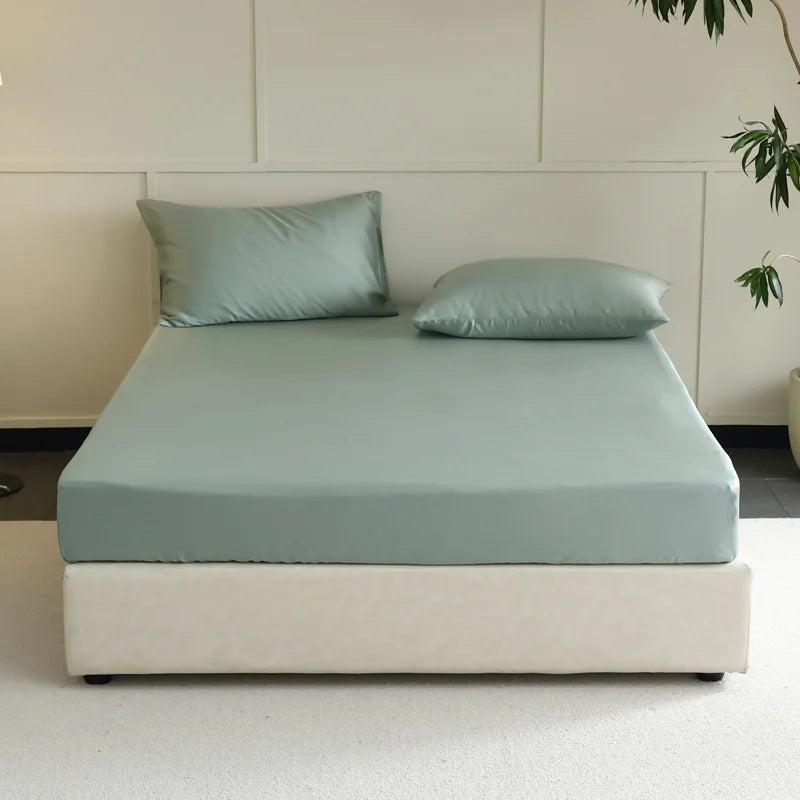 100% Mulberry Silk Fitted Sheet with Elasticated Corners (SB13)