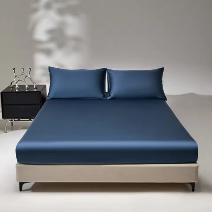 19 Momme Mulberry Silk Fitted Sheet – 25/35cm Deep Pocket (SB46)