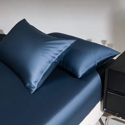 19 Momme Mulberry Silk Fitted Sheet – 25/35cm Deep Pocket (SB46)