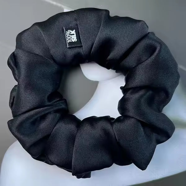 100% Mulberry Silk Oversized Scrunchies, 19 Momme (SB17)