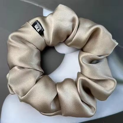 100% Mulberry Silk Oversized Scrunchies, 19 Momme (SB17)